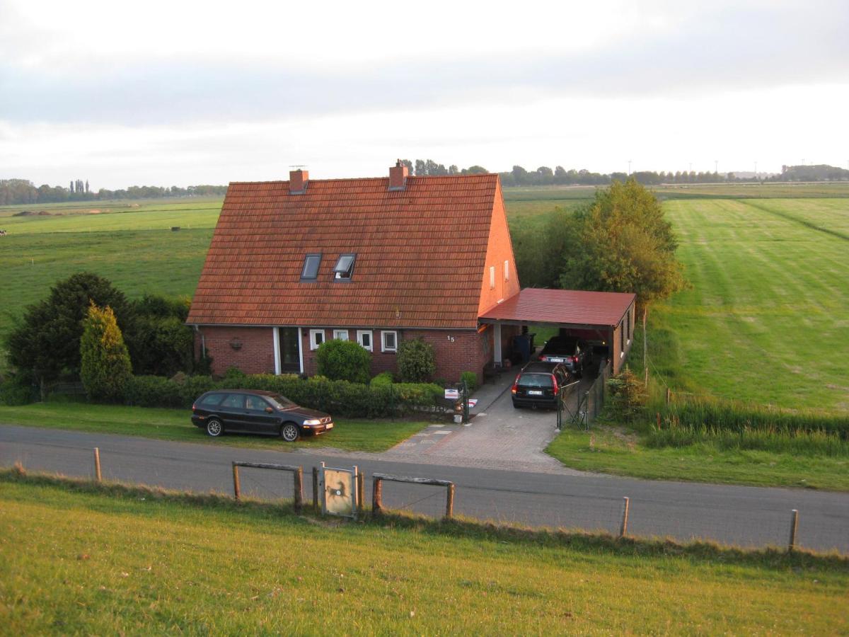 Вилла Ferienhaus Deichstern Бутьядинген Экстерьер фото